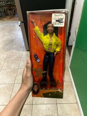 Brandy Melville Doll with Yellow Jacket and Black Pants